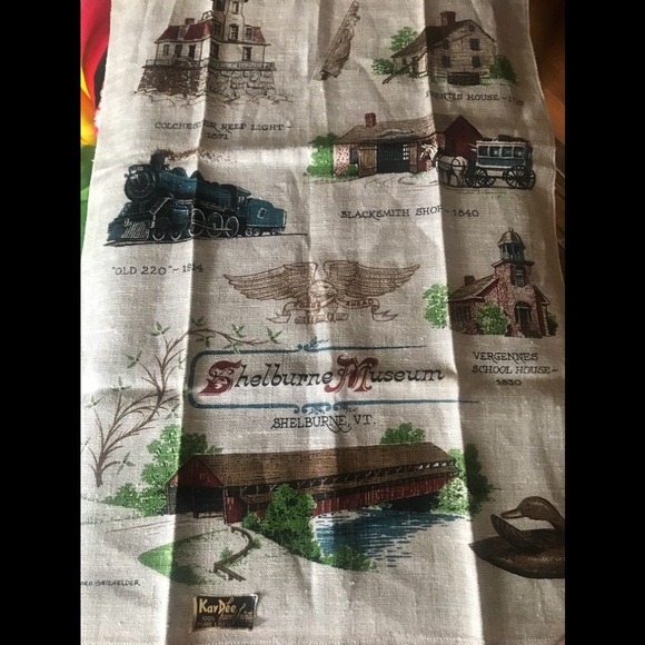 Rare Vintage 1960’s Kay Dee Pure Linen Towel - Picture 3 of 13